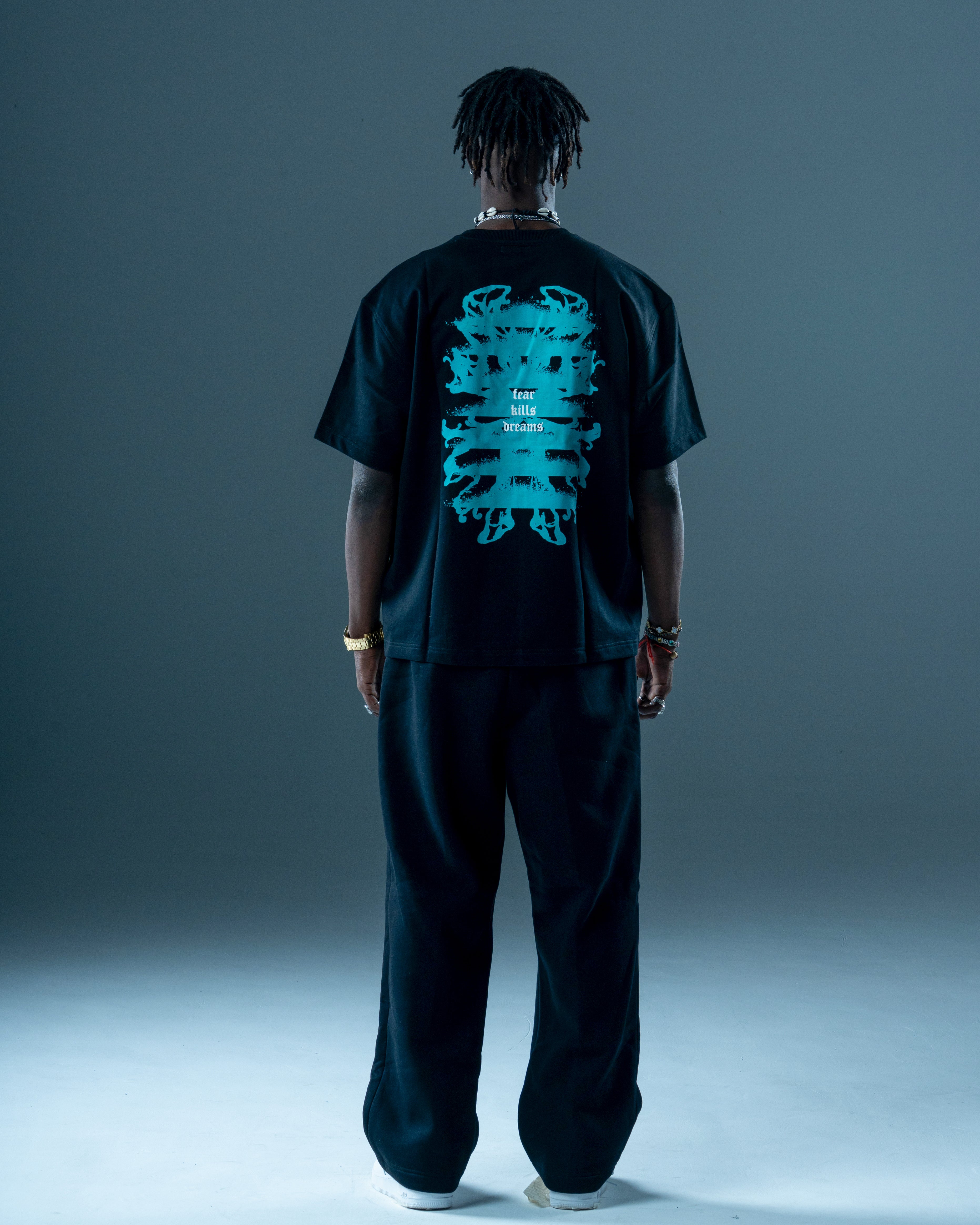 Dreadleam Black Oversized Tee-thumbmail-4