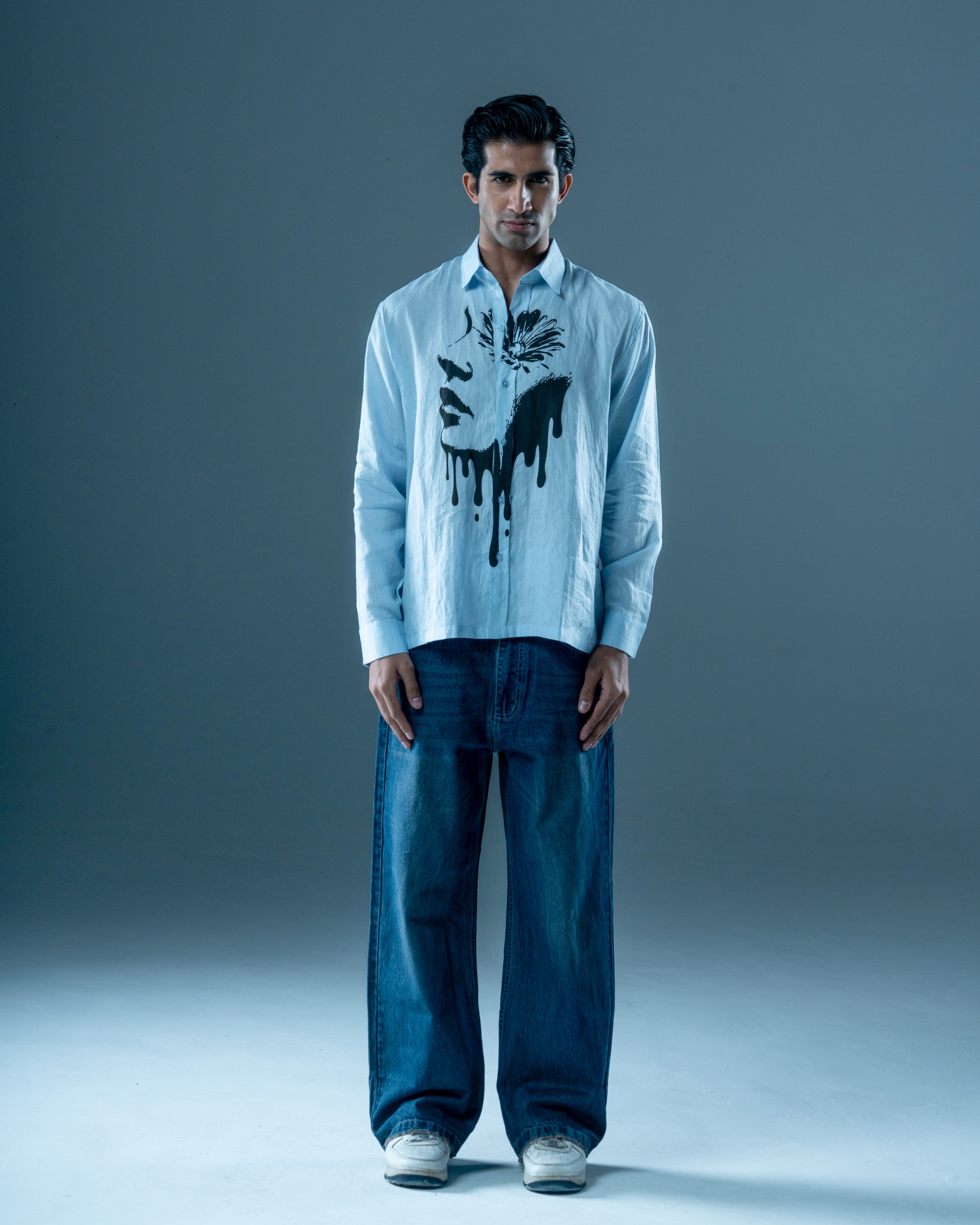 EVOLVE LINEN SHIRT (FULL SLEEVE)