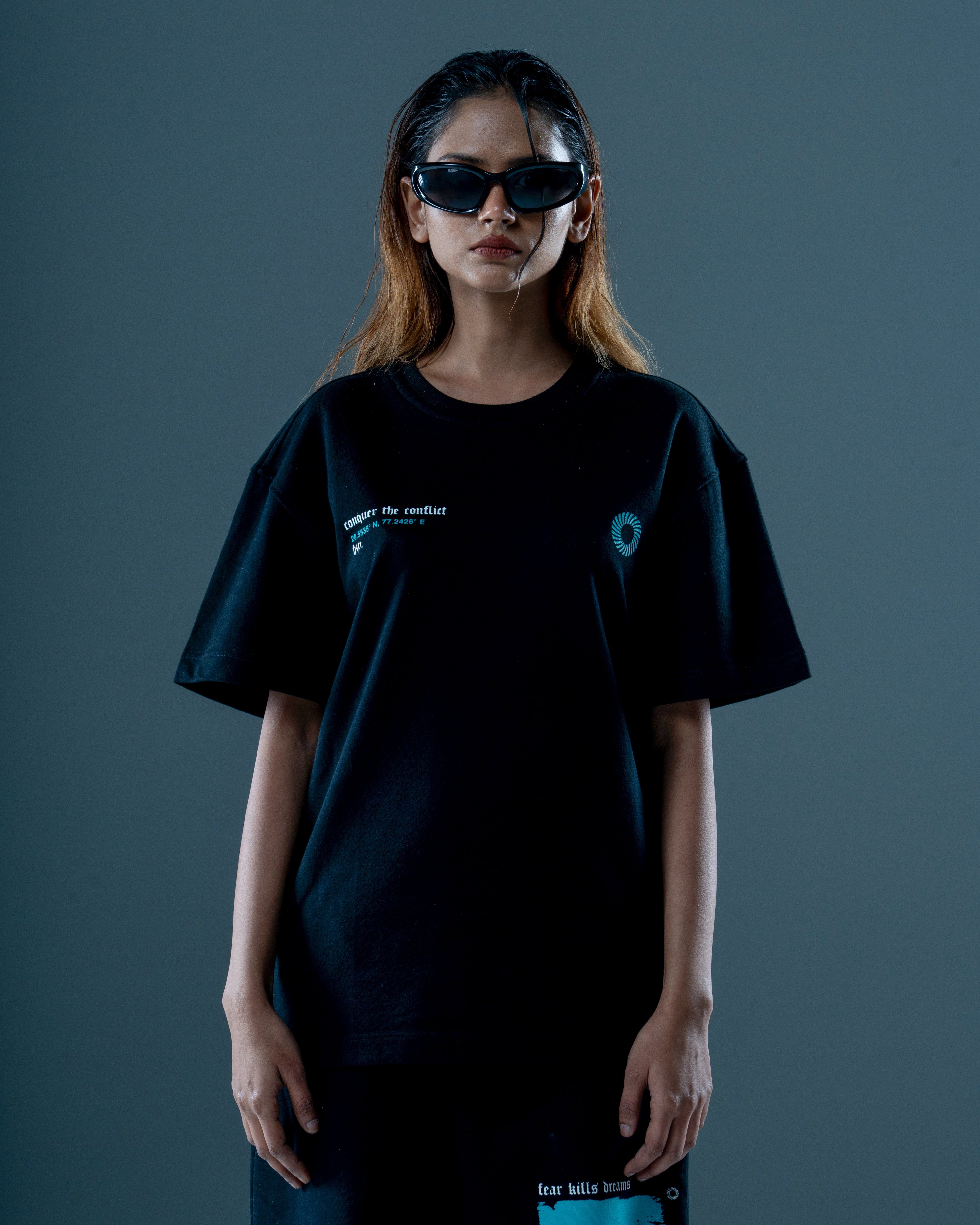 Dreadleam Black Oversized Tee-thumbmail-6