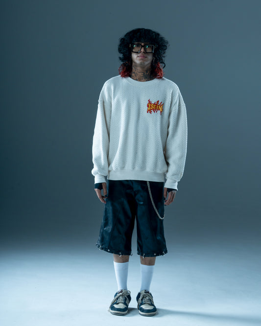 OVERSIZED OFF WHITE SWEATER