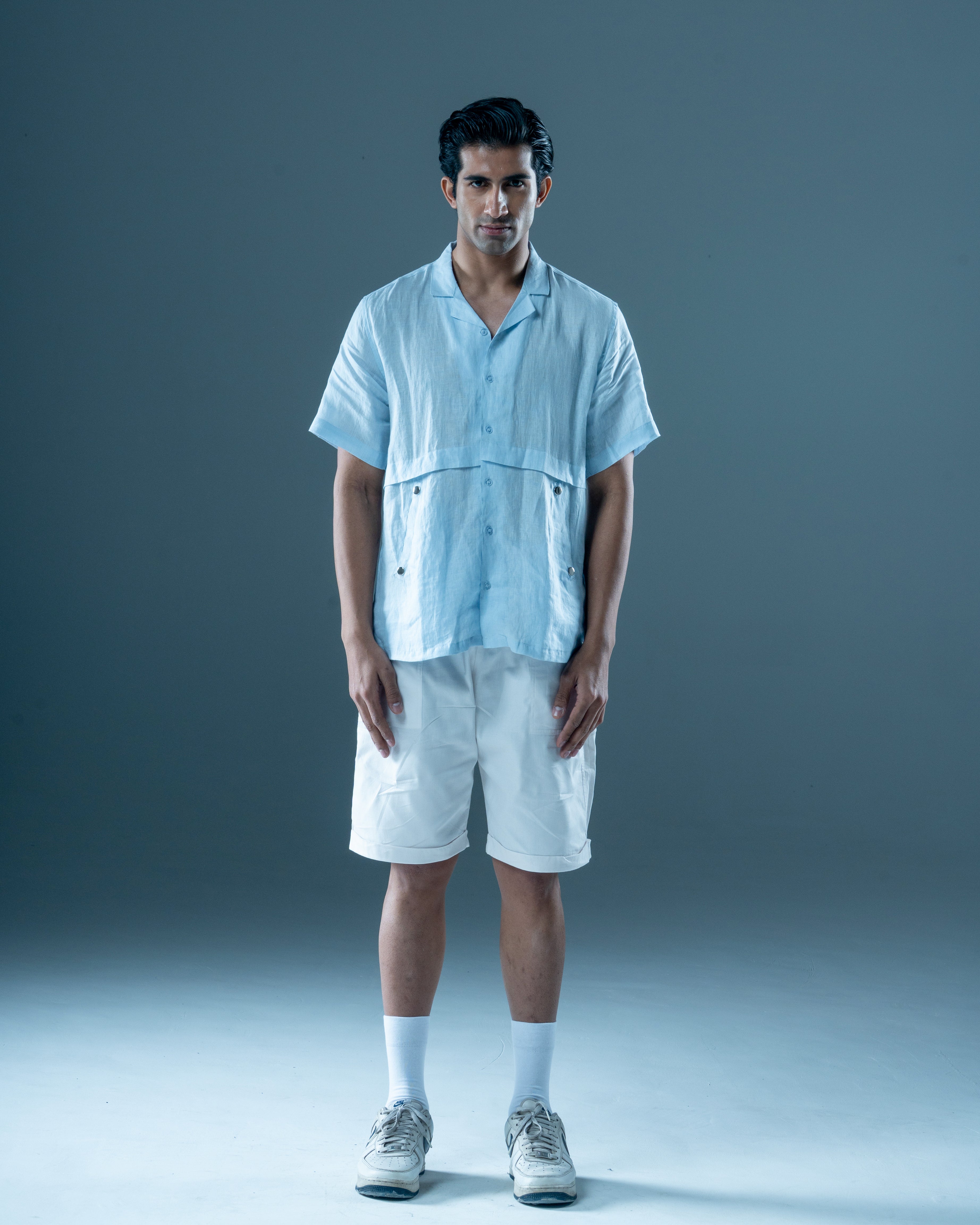 Evolve Linen Shirt (Half Sleeve)