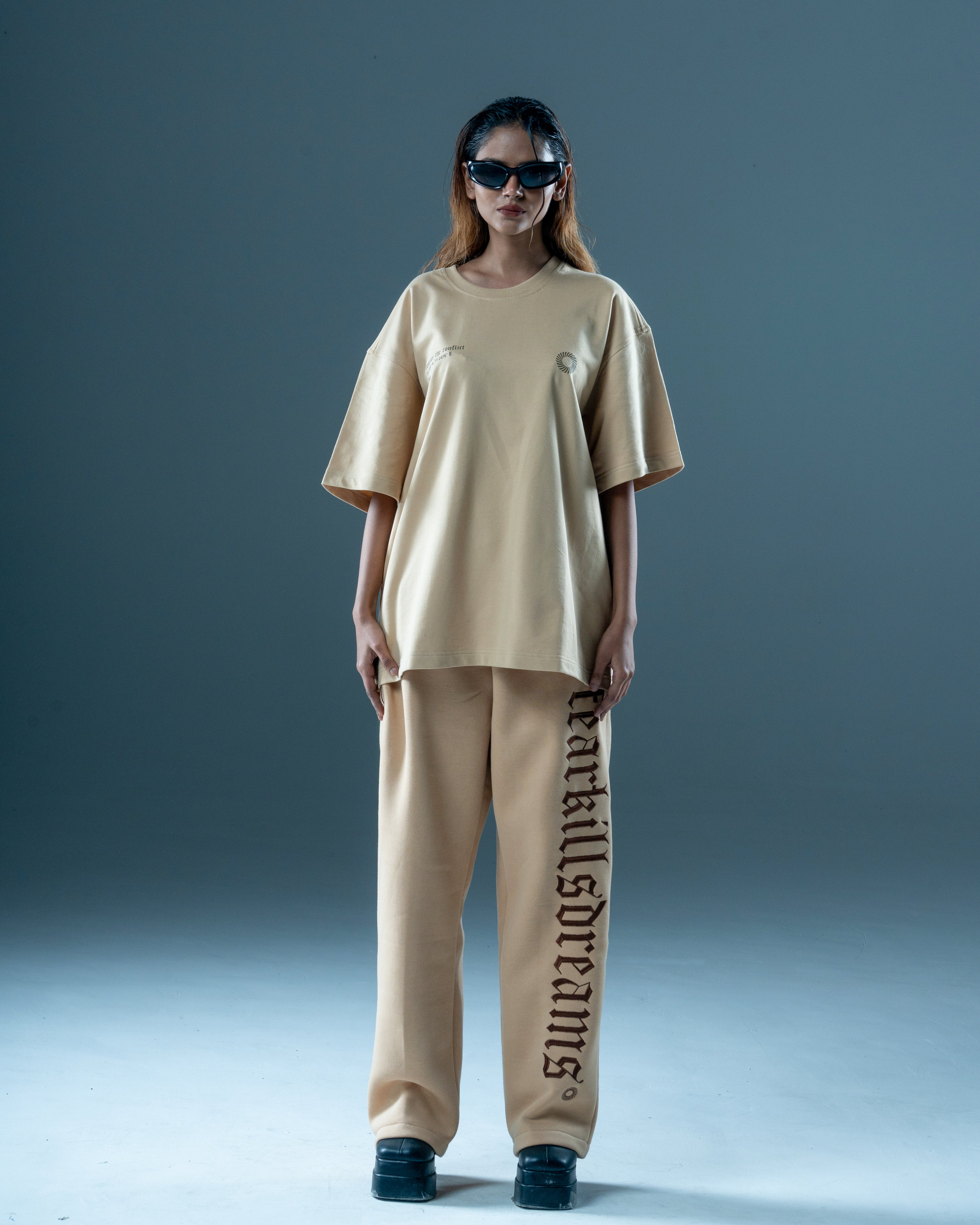 BEIGE PUFF OVERSIZED TEE-thumbmail-4