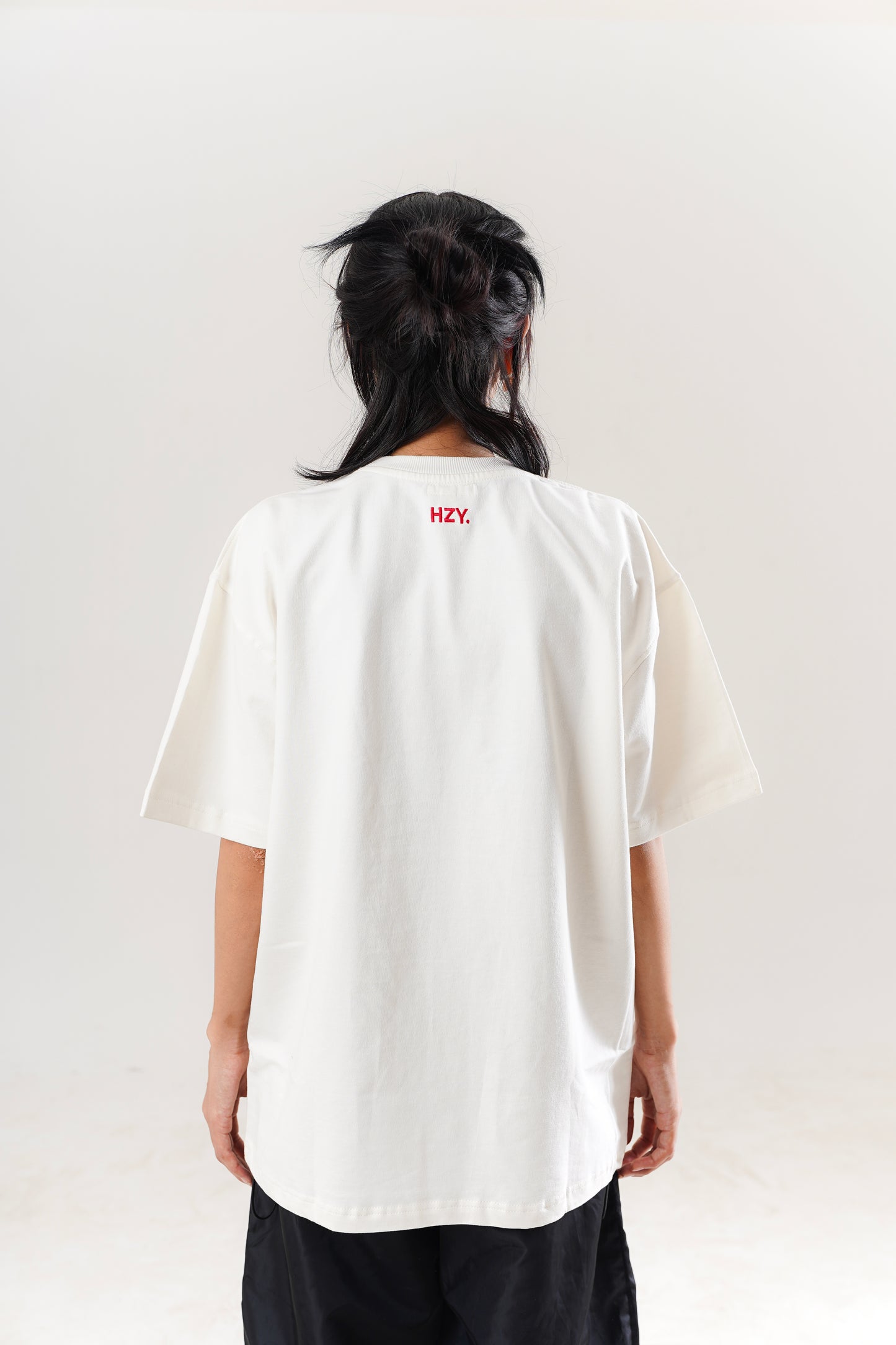 Love White Oversized Tee