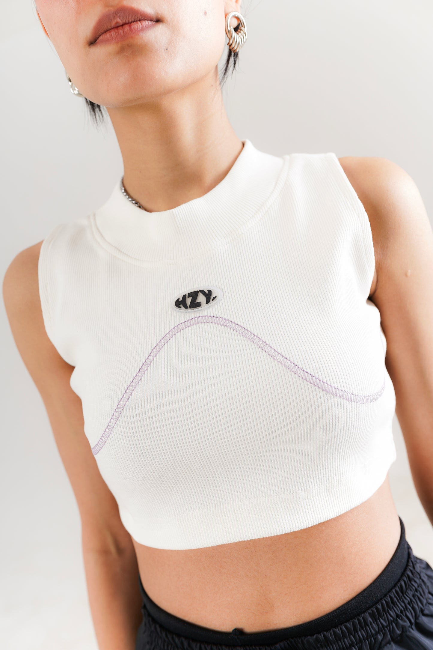 Basic White Crop Top