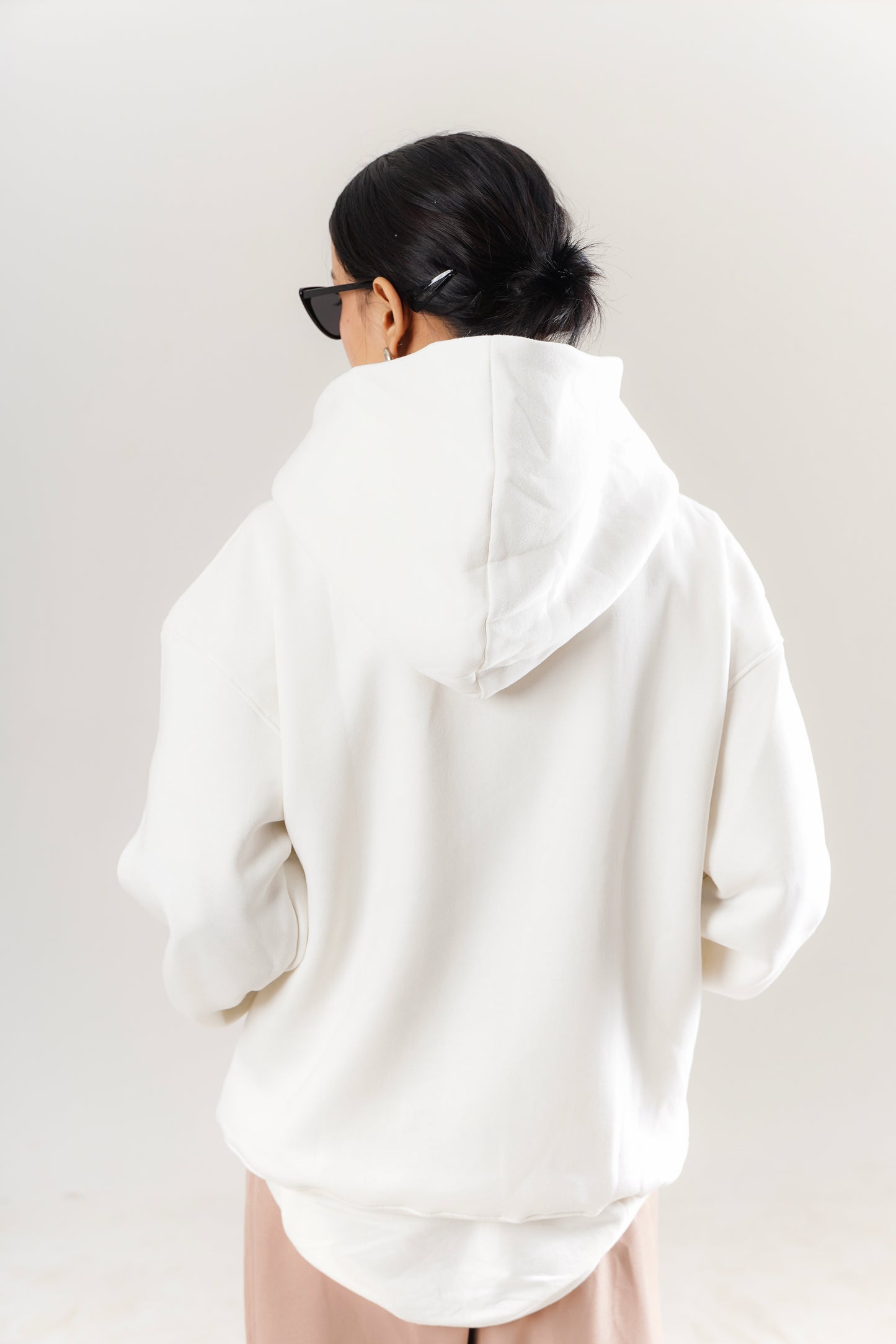 Basic White Hoodie