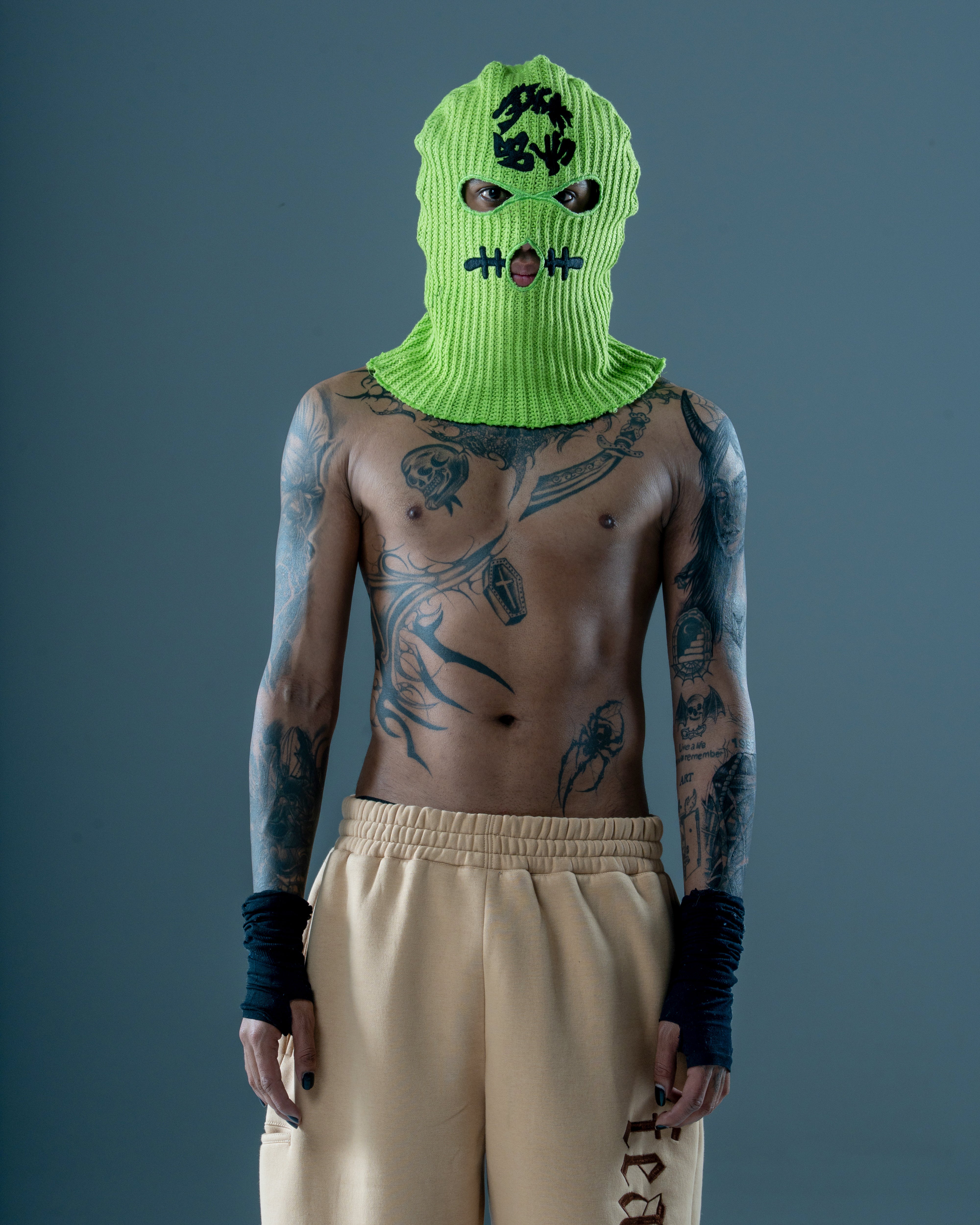 Jackboys Neon Green Mask