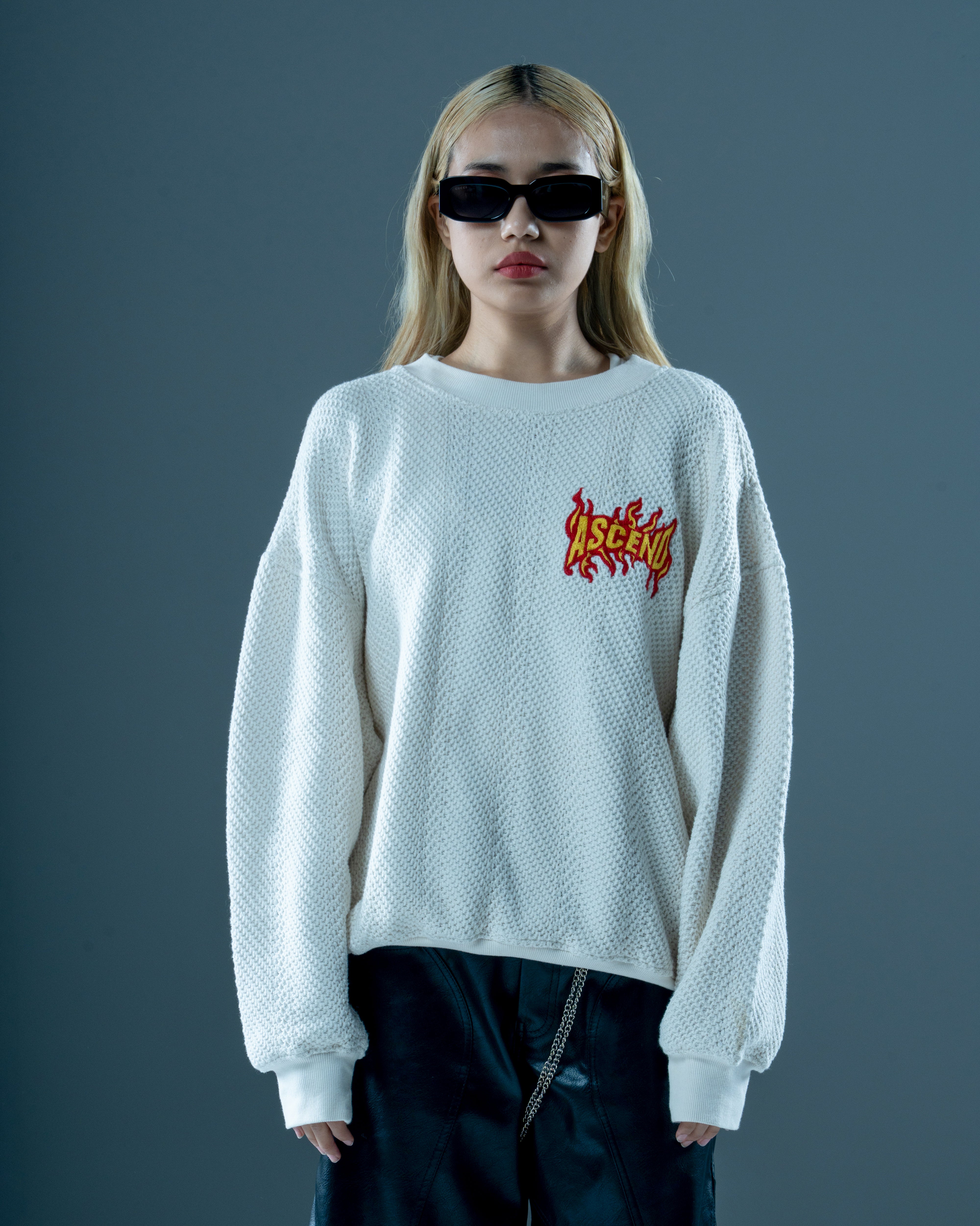 OVERSIZED OFF WHITE SWEATER-thumbmail-5