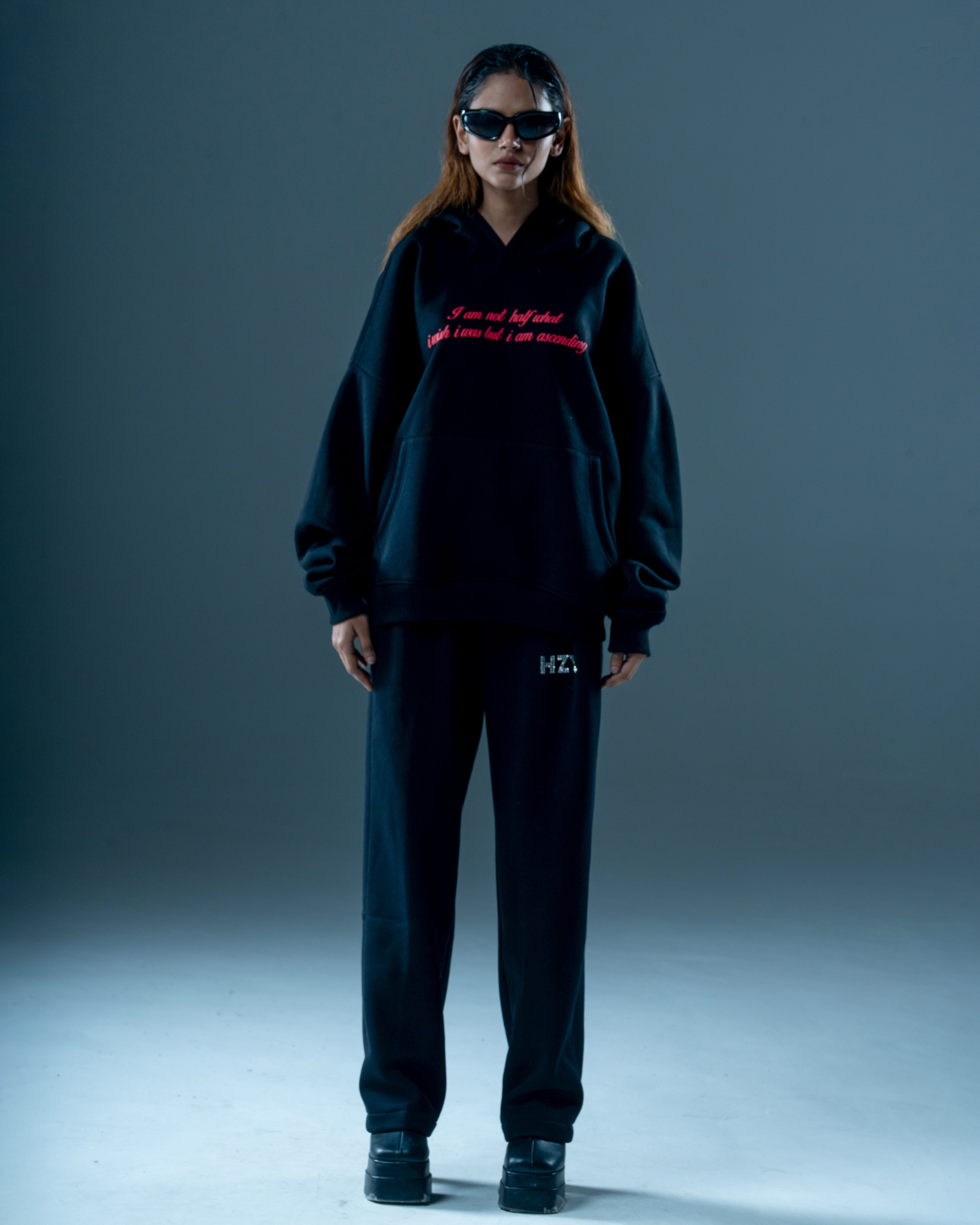 ANGEL OVERSIZED BLACK HOODIE-thumbmail-4