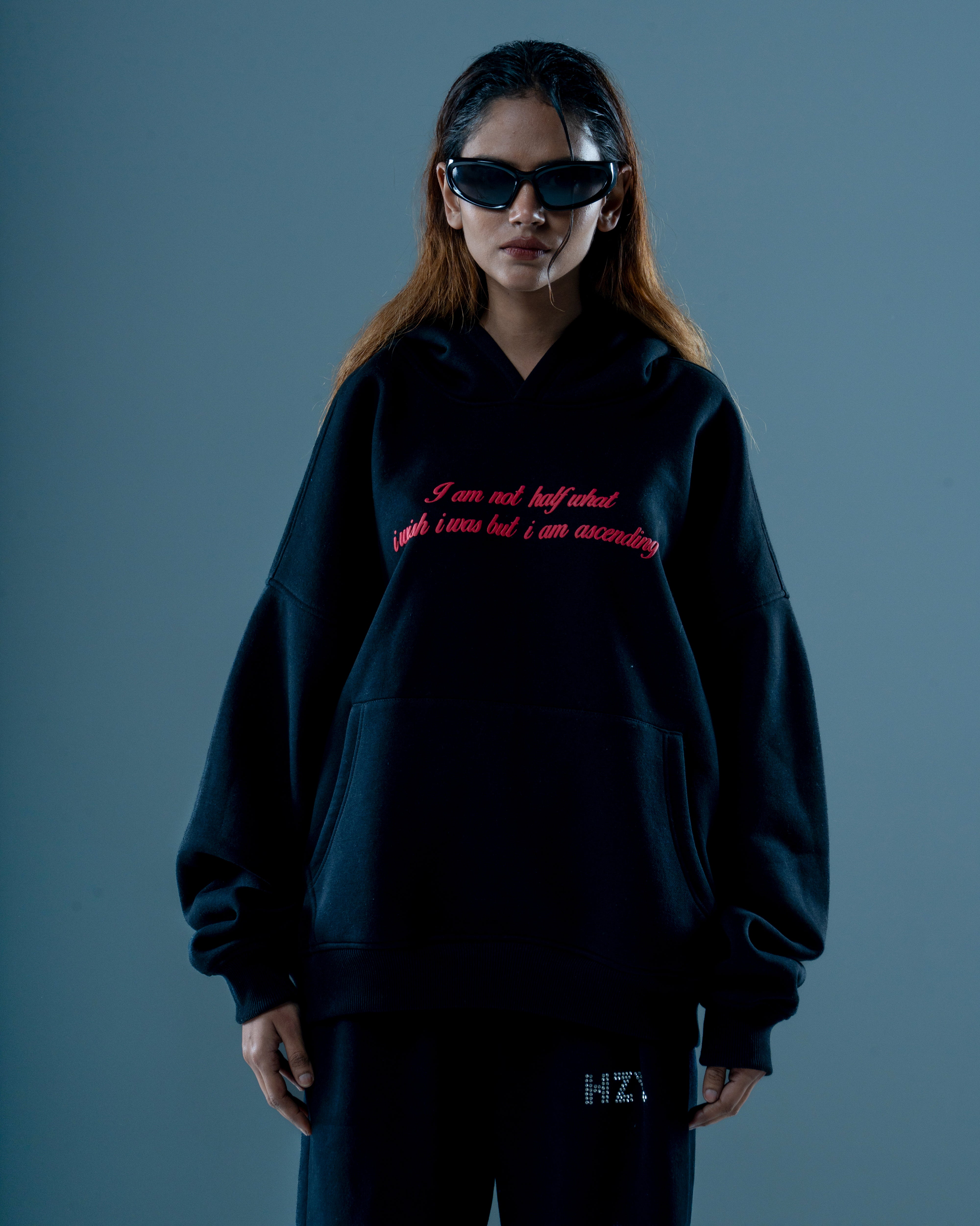 ANGEL OVERSIZED BLACK HOODIE-thumbmail-5