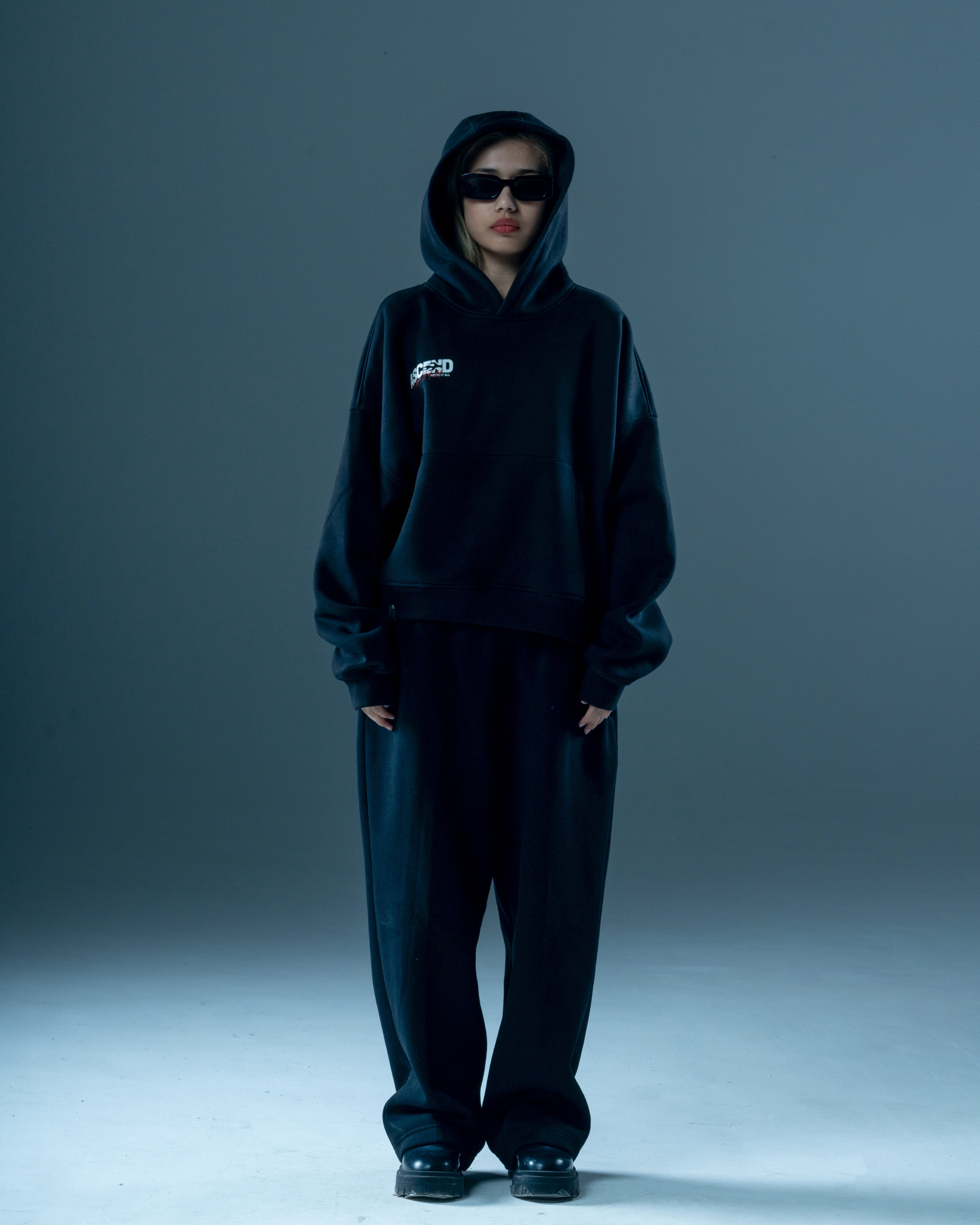 A&B OVERSIZED BLACK HOODIE-thumbmail-4