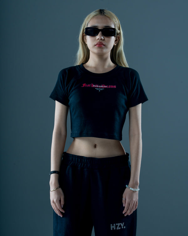 BLACK BABY WOMEN TEE