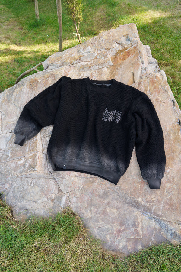 Ascend Unisex Oversized Ombre Sweater