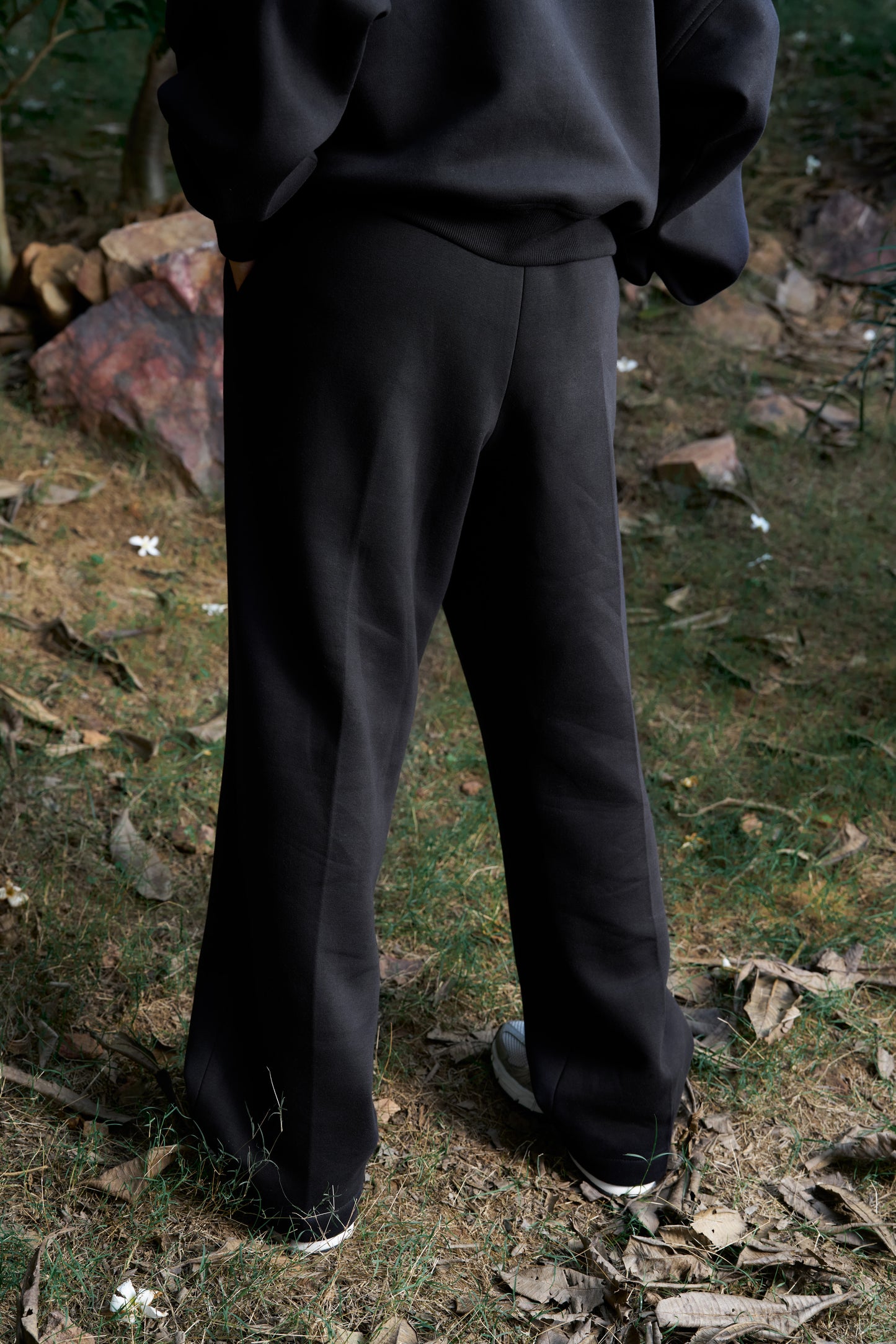 HZY Dimonte Unisex Oversized Black Jogger