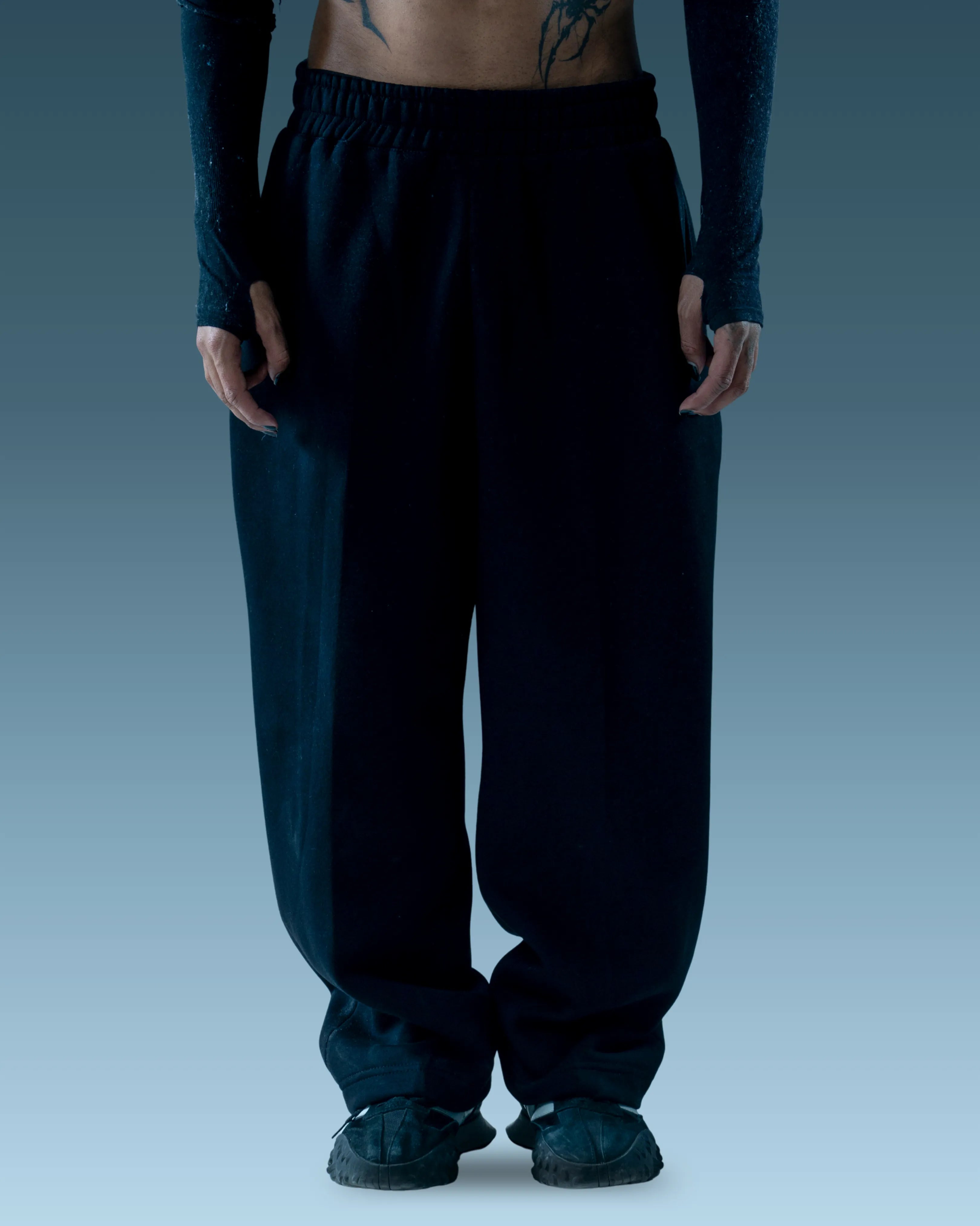 Premium Oversized Black Jogger Unisex