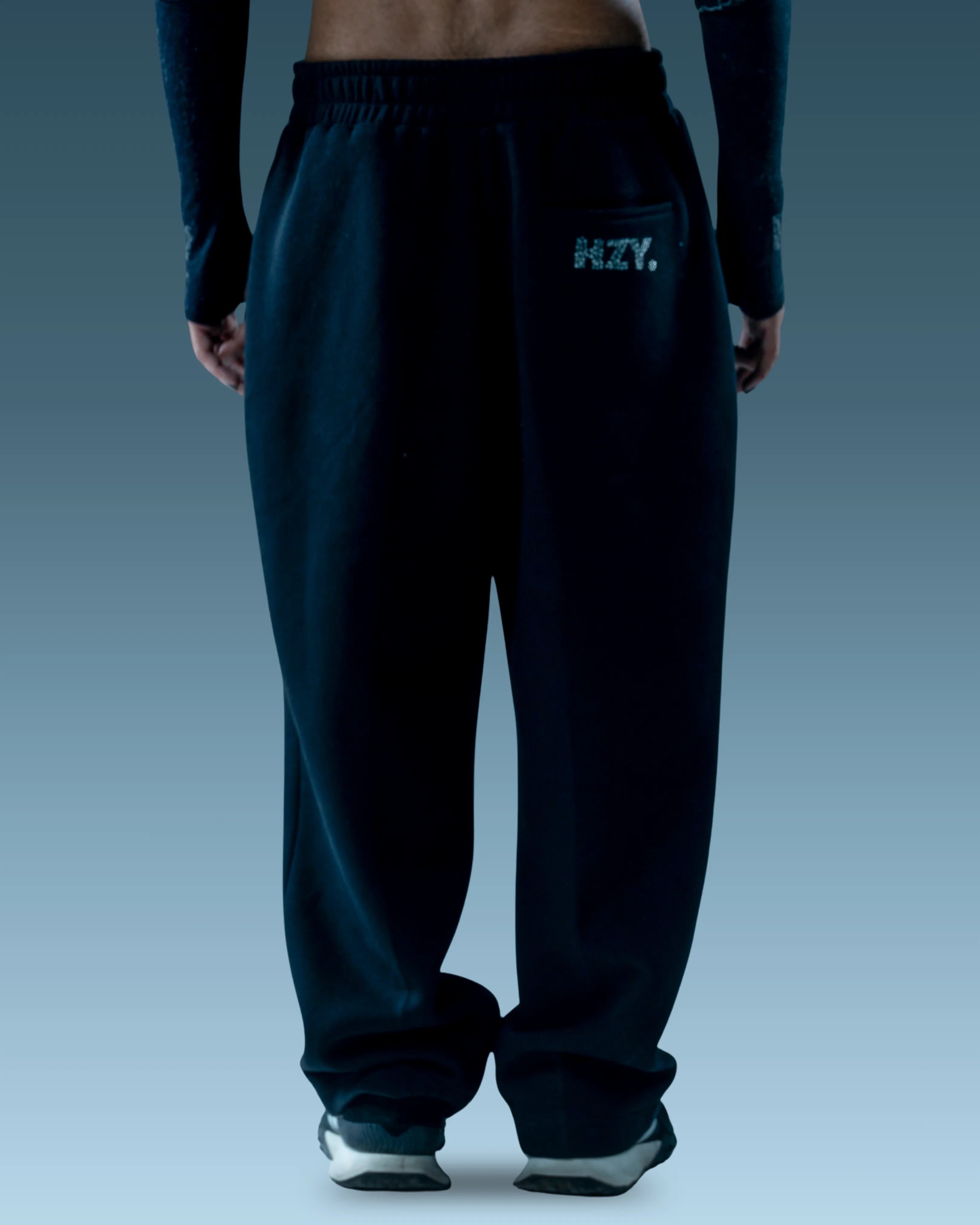 Black high quality cotton jogger 