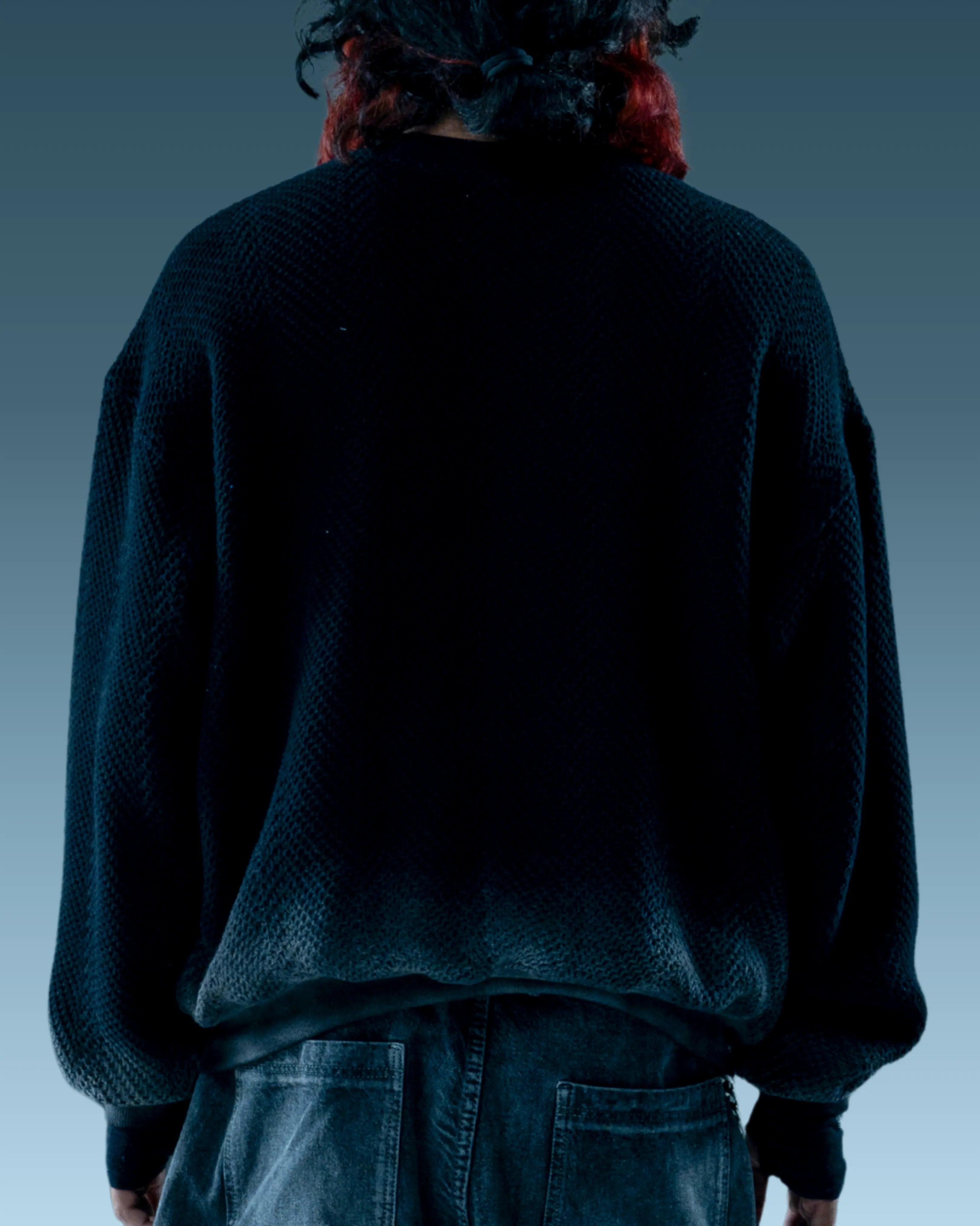 Premium Ombre Cotton Oversized Sweater