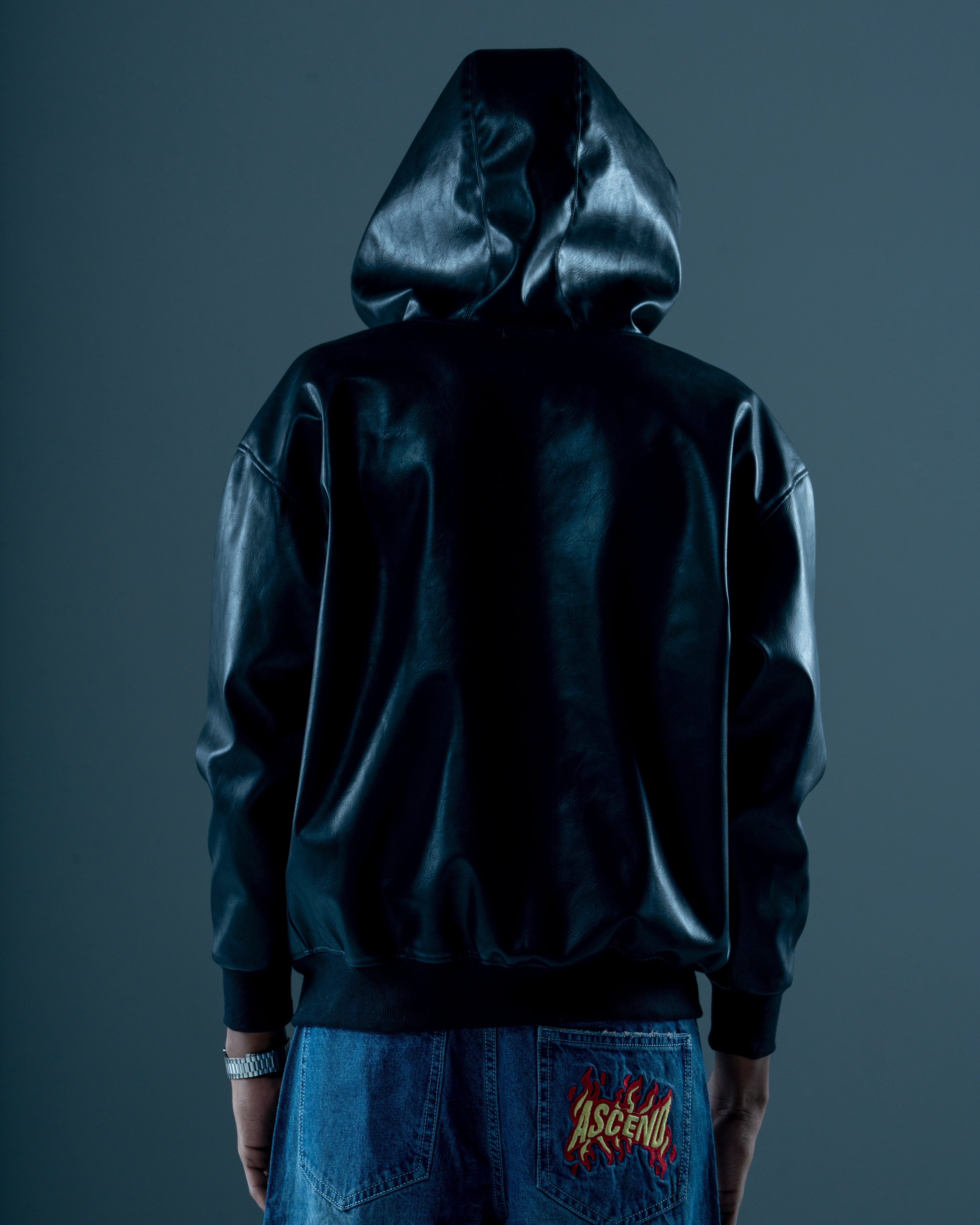 Obsidian Leather Zip-Up-thumbmail-3