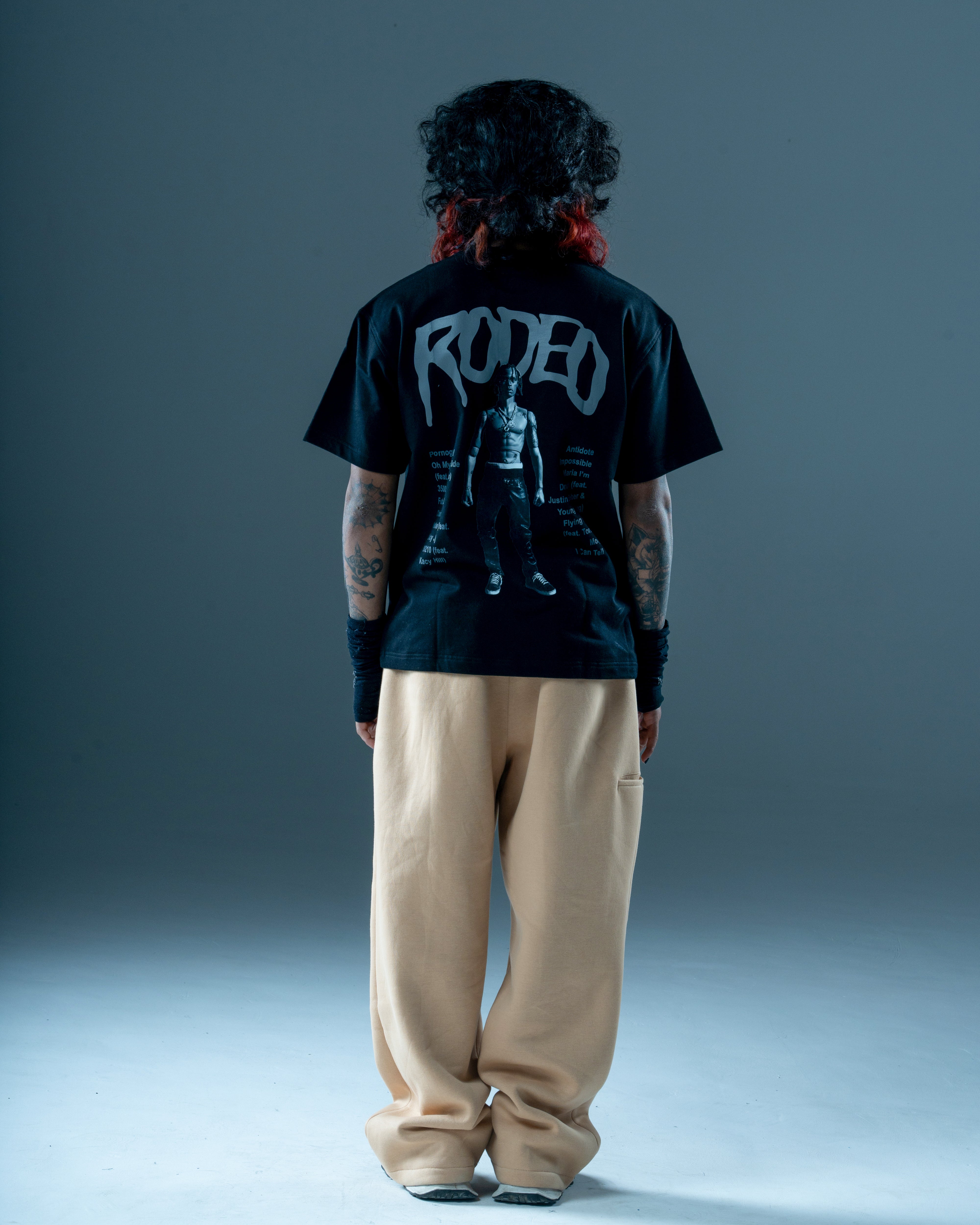 BLACK REFLECTIVE OVERSIZED TEE-thumbmail-4