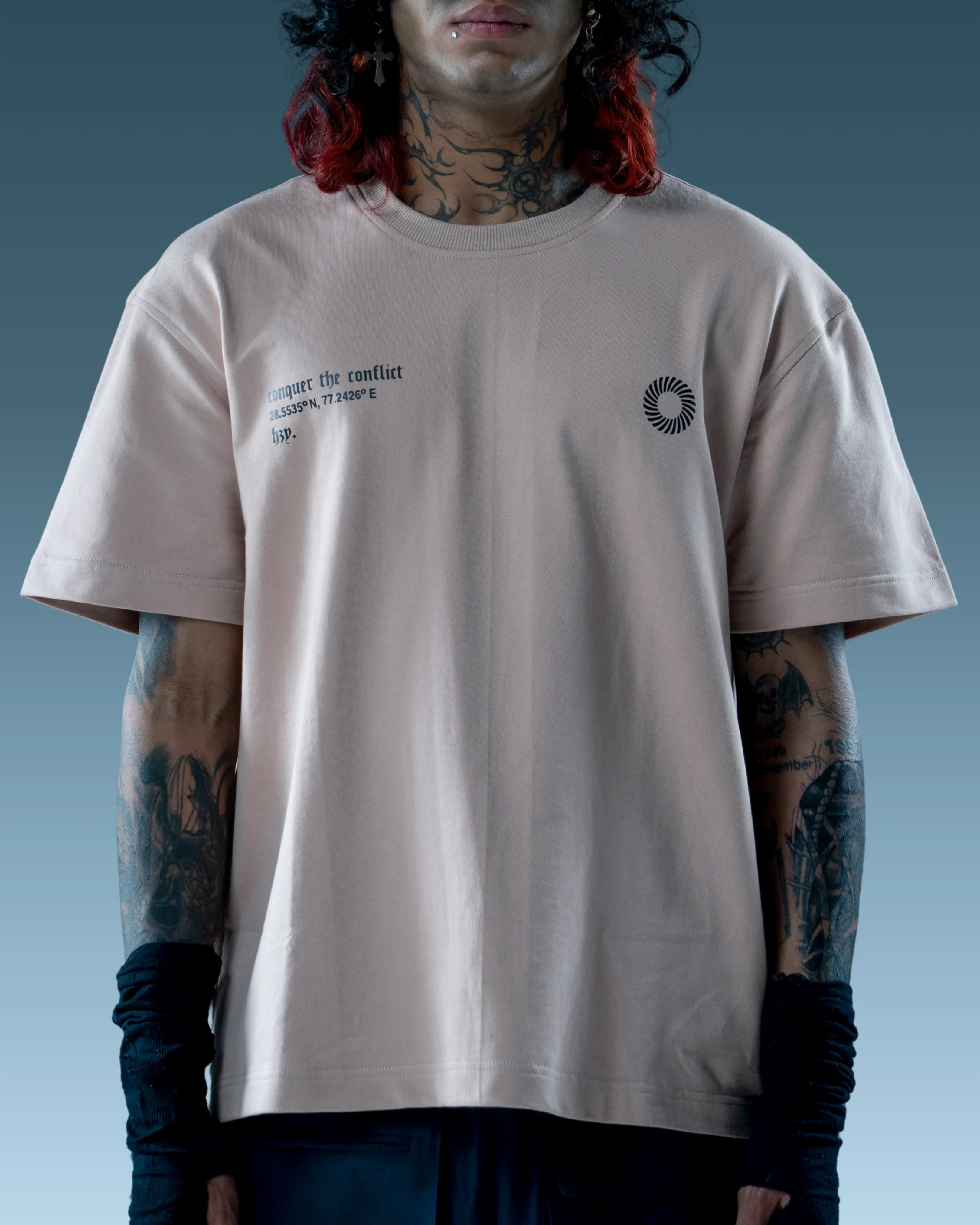 Premium streetwear rose gold unisex tee
