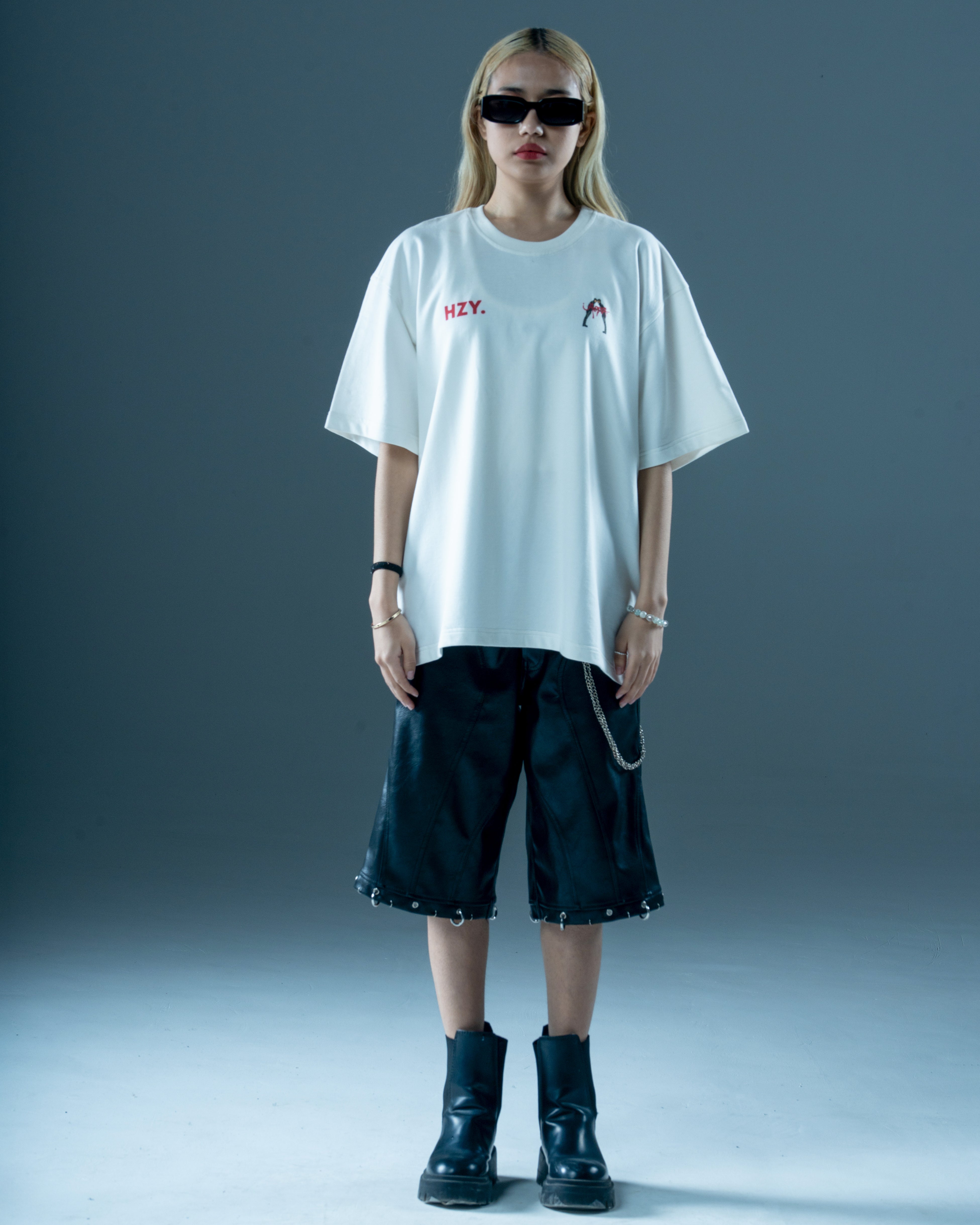 Utopia White Oversized Tee-thumbmail-5
