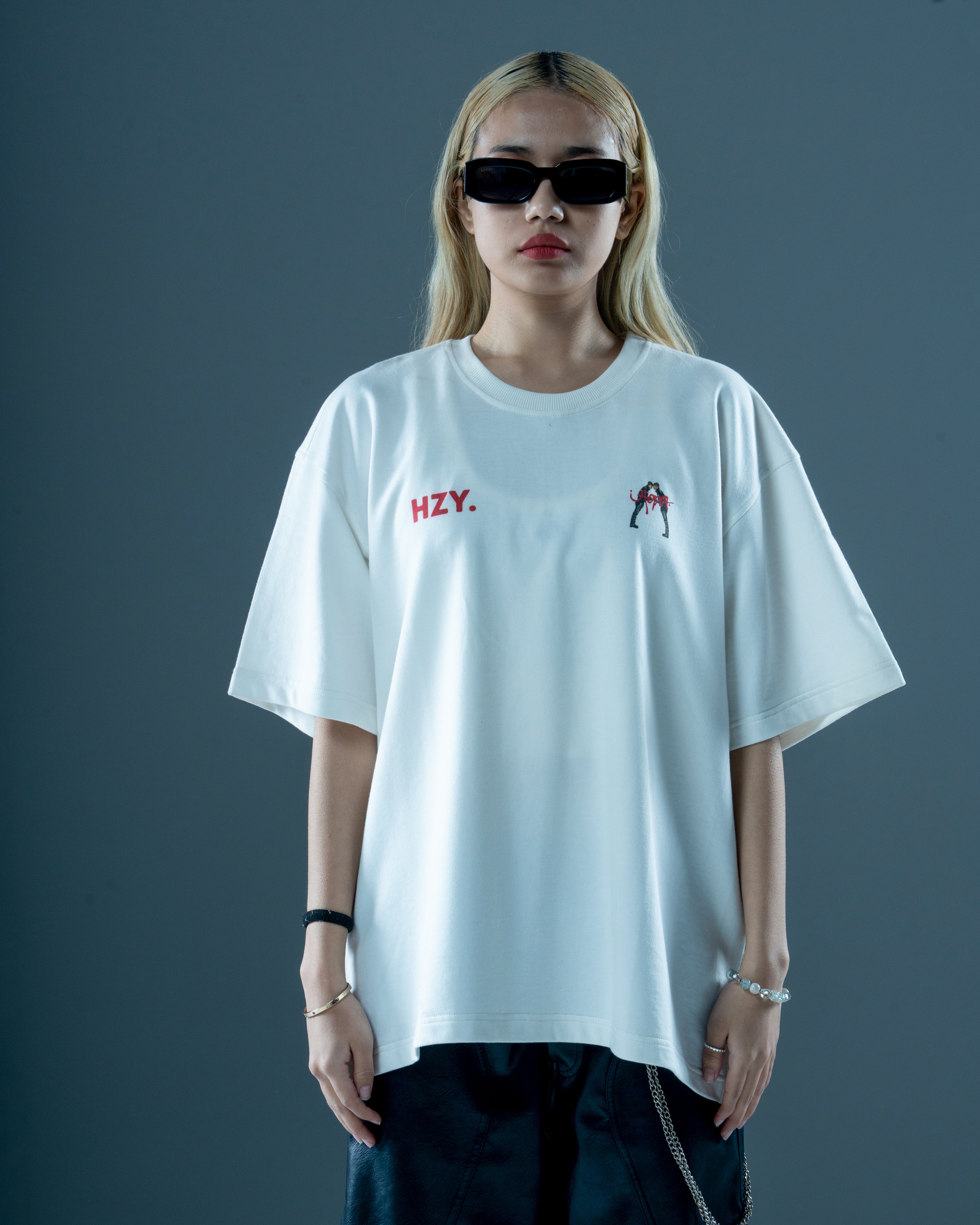 Utopia White Oversized Tee-thumbmail-6