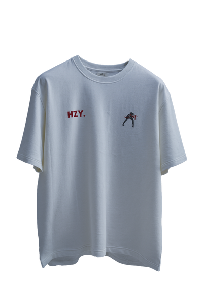 Utopia White Oversized Tee