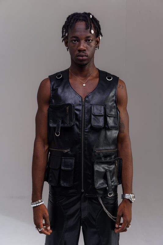 Meltdown Black Utility Vest