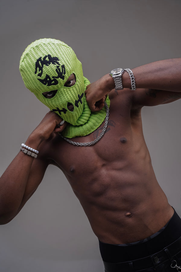 Jackboys Neon Green Mask