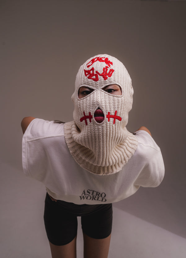 Jackboys Off White Ski Mask