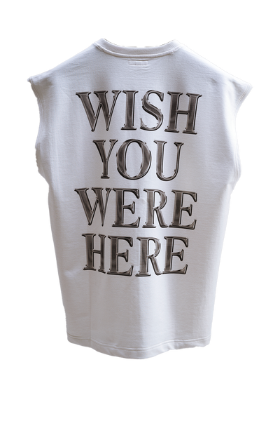 Wish You Were Here Oversized Vest